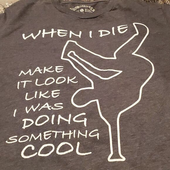 Mens Funny Tshirt L - Picture 2 of 4